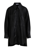Coster Long Leather Shirt